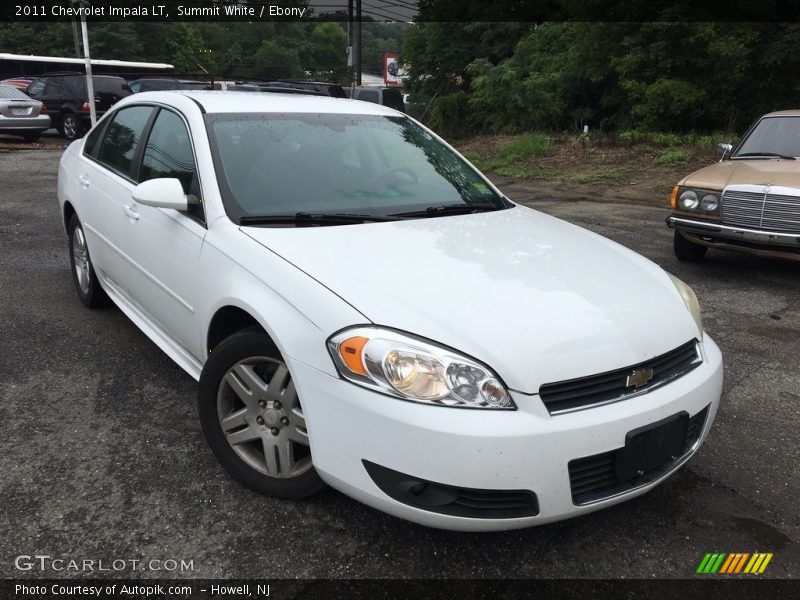 Summit White / Ebony 2011 Chevrolet Impala LT
