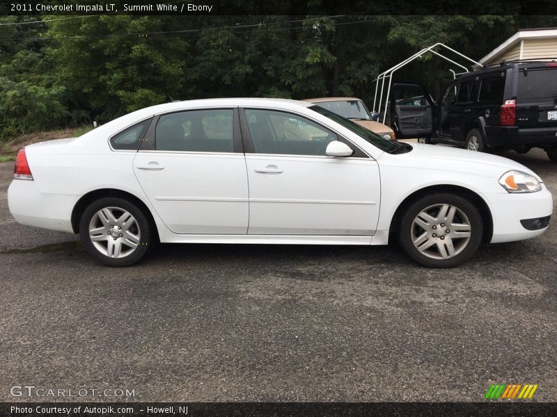 Summit White / Ebony 2011 Chevrolet Impala LT