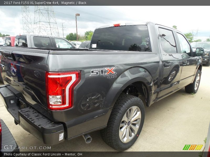Magnetic / Black 2017 Ford F150 XL SuperCrew 4x4