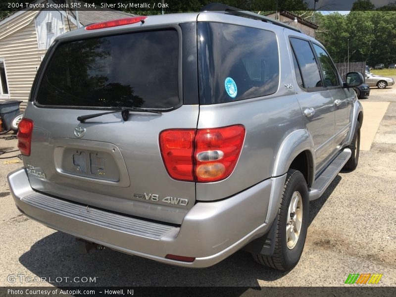 Silver Sky Metallic / Oak 2004 Toyota Sequoia SR5 4x4
