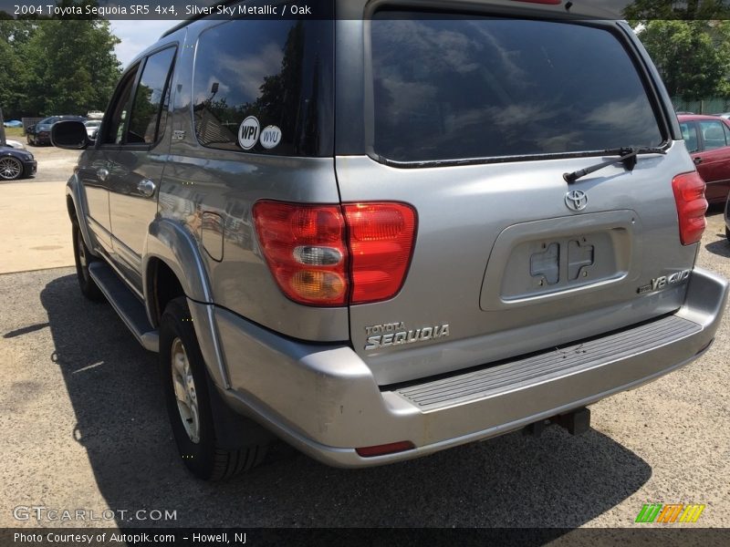 Silver Sky Metallic / Oak 2004 Toyota Sequoia SR5 4x4
