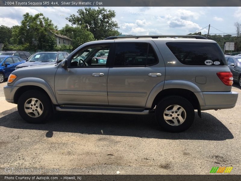 Silver Sky Metallic / Oak 2004 Toyota Sequoia SR5 4x4