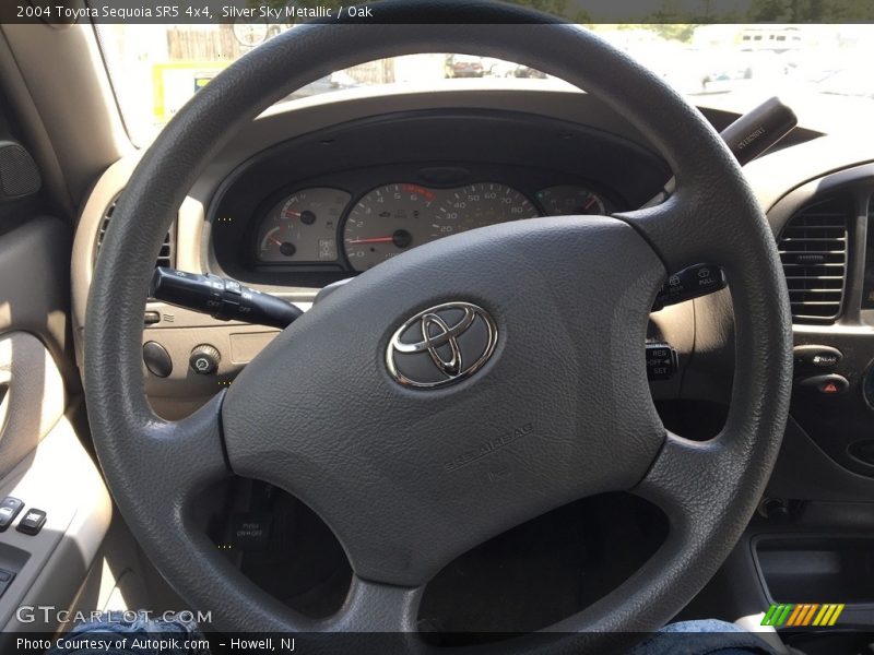 Silver Sky Metallic / Oak 2004 Toyota Sequoia SR5 4x4