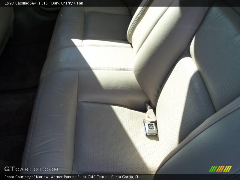 Dark Cherry / Tan 1993 Cadillac Seville STS