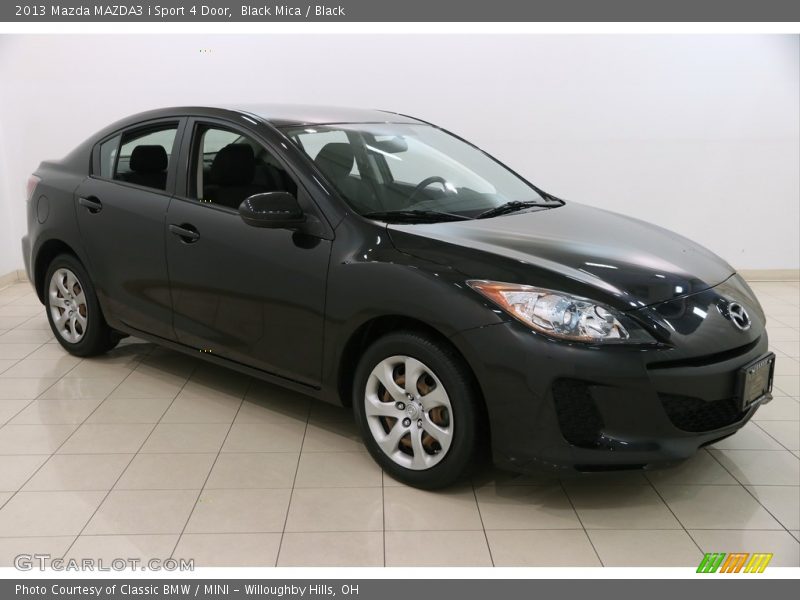 Black Mica / Black 2013 Mazda MAZDA3 i Sport 4 Door