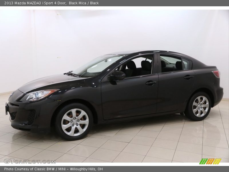 Black Mica / Black 2013 Mazda MAZDA3 i Sport 4 Door