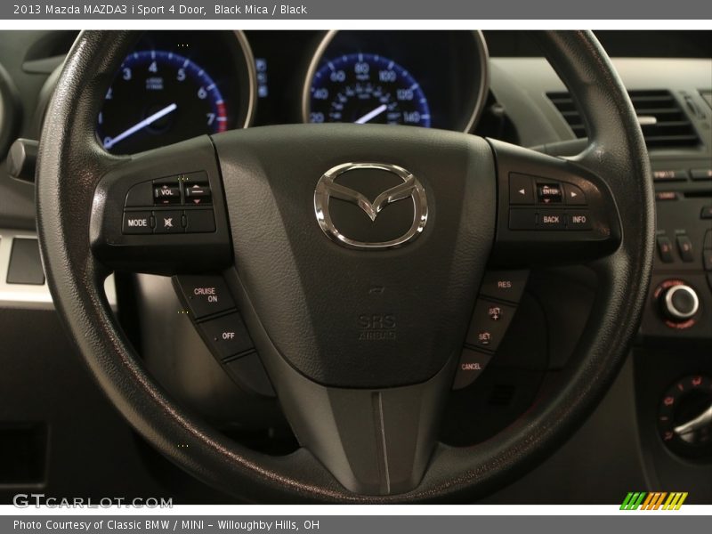 Black Mica / Black 2013 Mazda MAZDA3 i Sport 4 Door