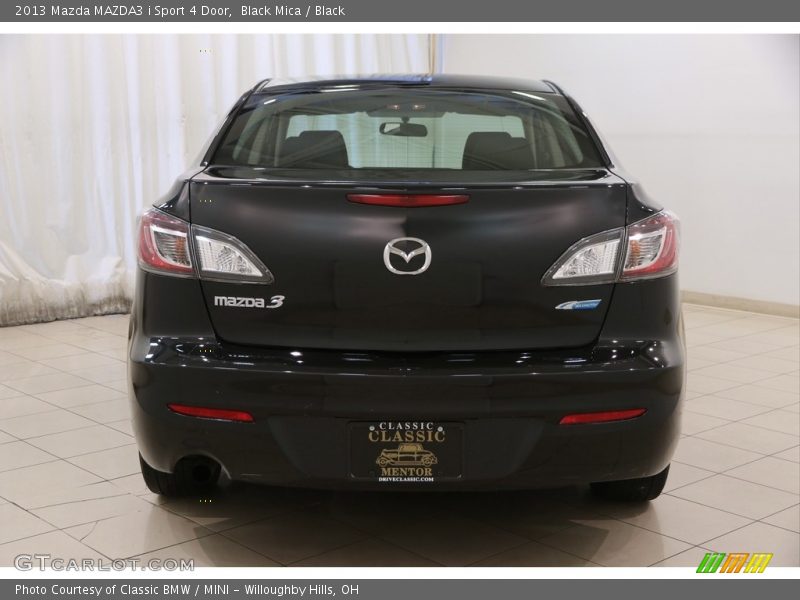 Black Mica / Black 2013 Mazda MAZDA3 i Sport 4 Door