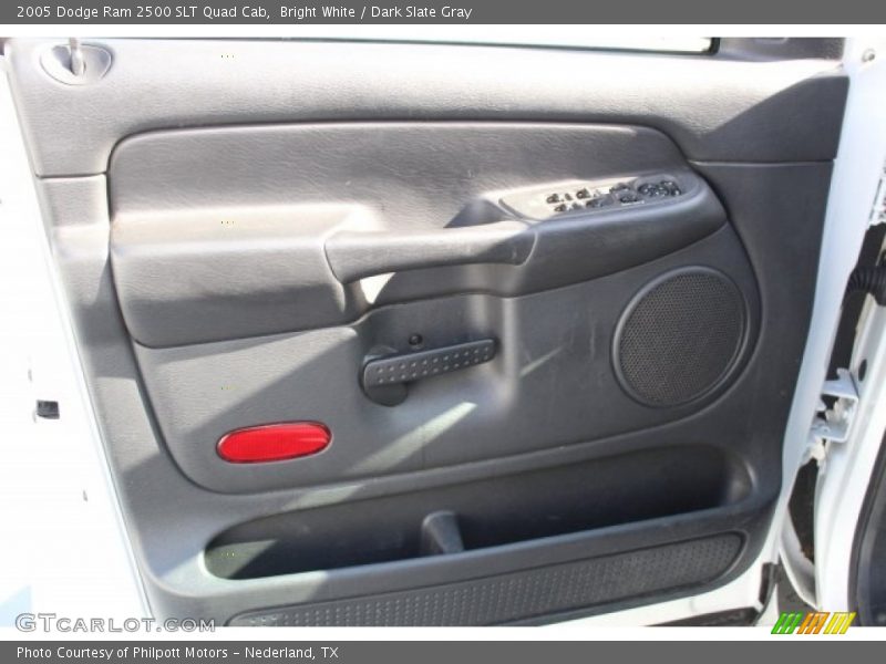 Bright White / Dark Slate Gray 2005 Dodge Ram 2500 SLT Quad Cab