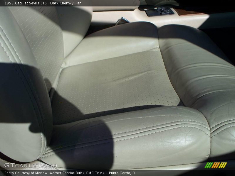 Dark Cherry / Tan 1993 Cadillac Seville STS