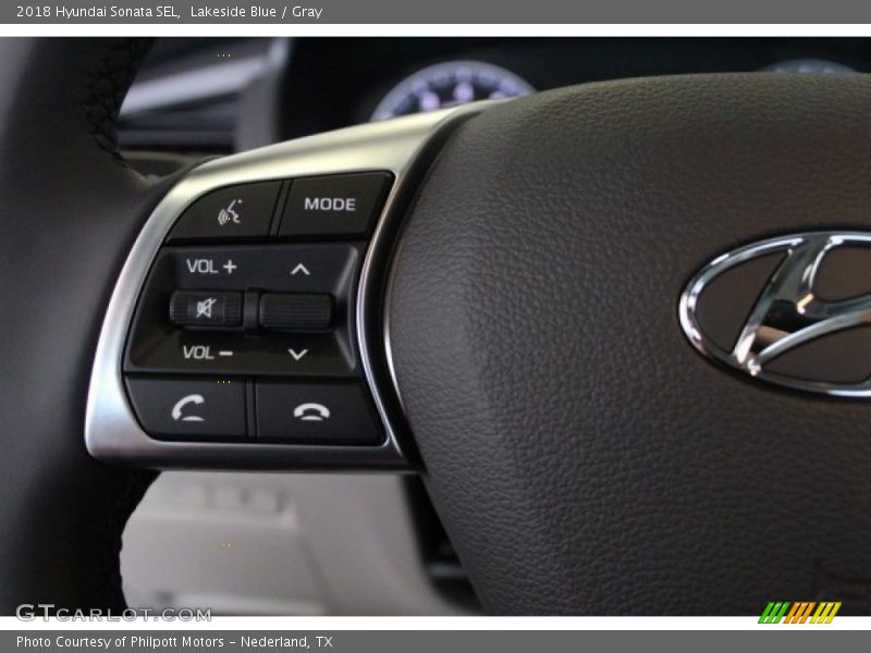 Controls of 2018 Sonata SEL