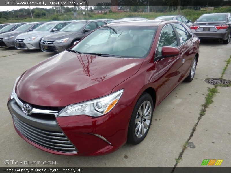 Ruby Flare Pearl / Ash 2017 Toyota Camry XLE