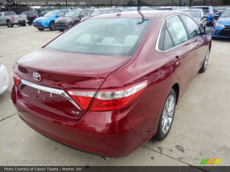 Ruby Flare Pearl / Ash 2017 Toyota Camry XLE