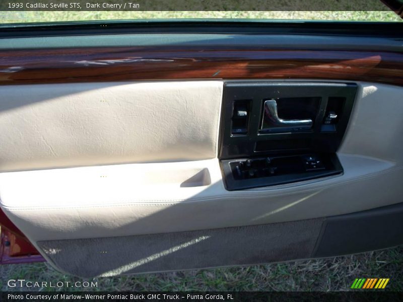 Dark Cherry / Tan 1993 Cadillac Seville STS