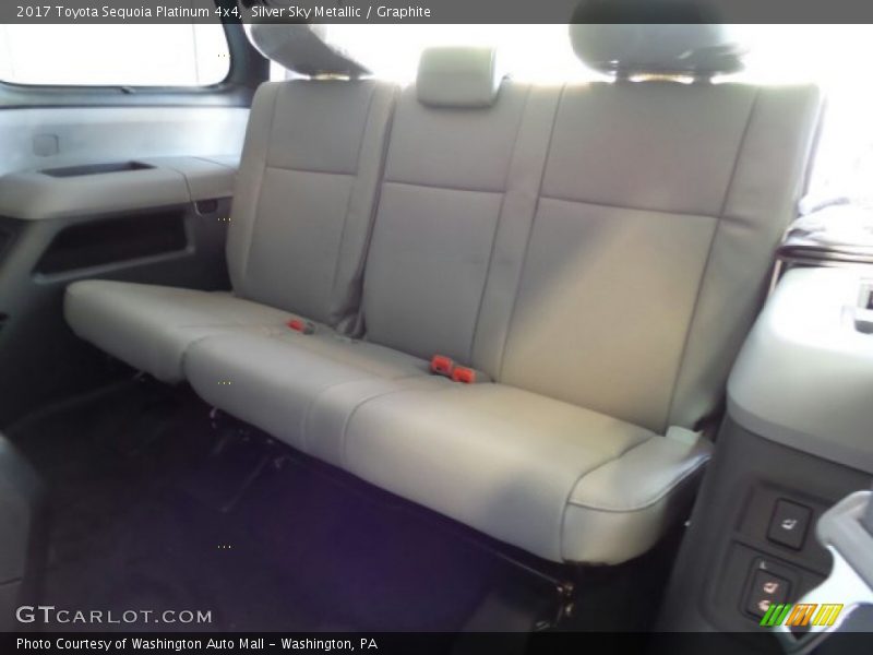Silver Sky Metallic / Graphite 2017 Toyota Sequoia Platinum 4x4
