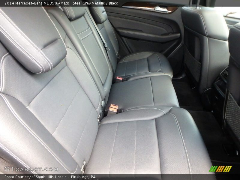 Steel Grey Metallic / Black 2014 Mercedes-Benz ML 350 4Matic