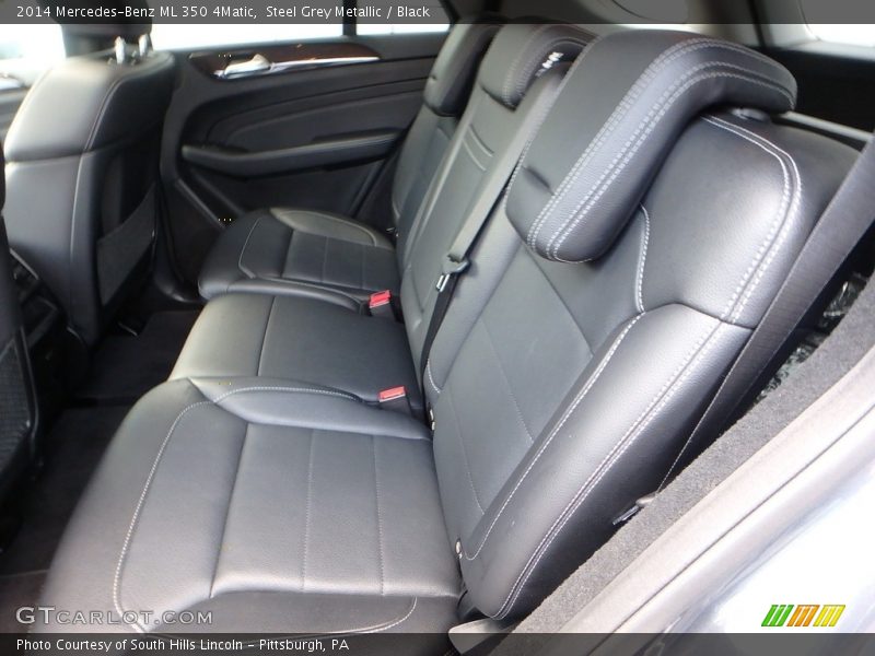 Steel Grey Metallic / Black 2014 Mercedes-Benz ML 350 4Matic