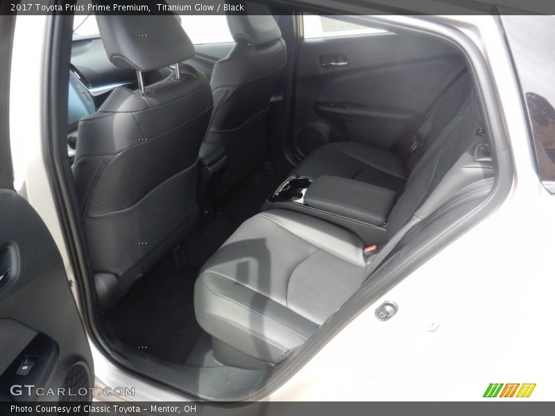 Titanium Glow / Black 2017 Toyota Prius Prime Premium