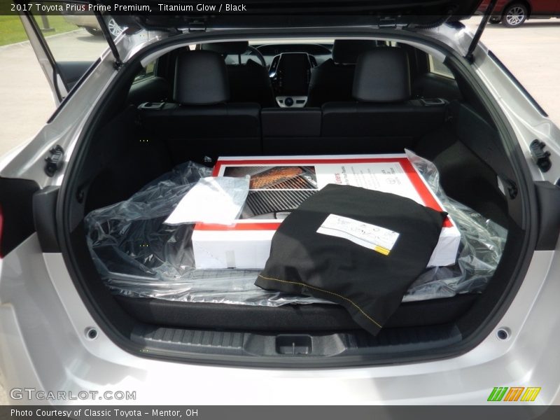 Titanium Glow / Black 2017 Toyota Prius Prime Premium