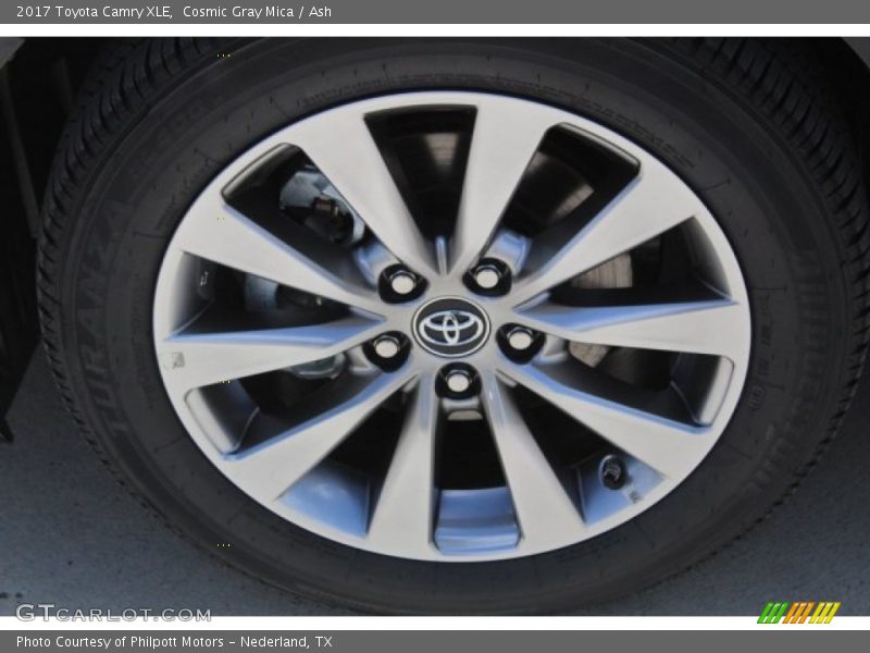 Cosmic Gray Mica / Ash 2017 Toyota Camry XLE
