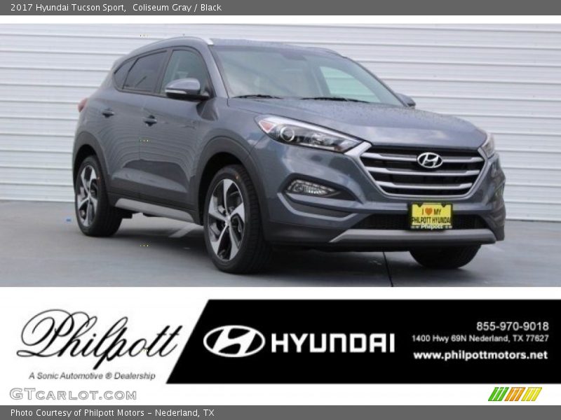 Coliseum Gray / Black 2017 Hyundai Tucson Sport