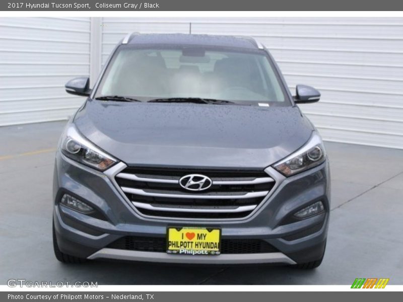 Coliseum Gray / Black 2017 Hyundai Tucson Sport