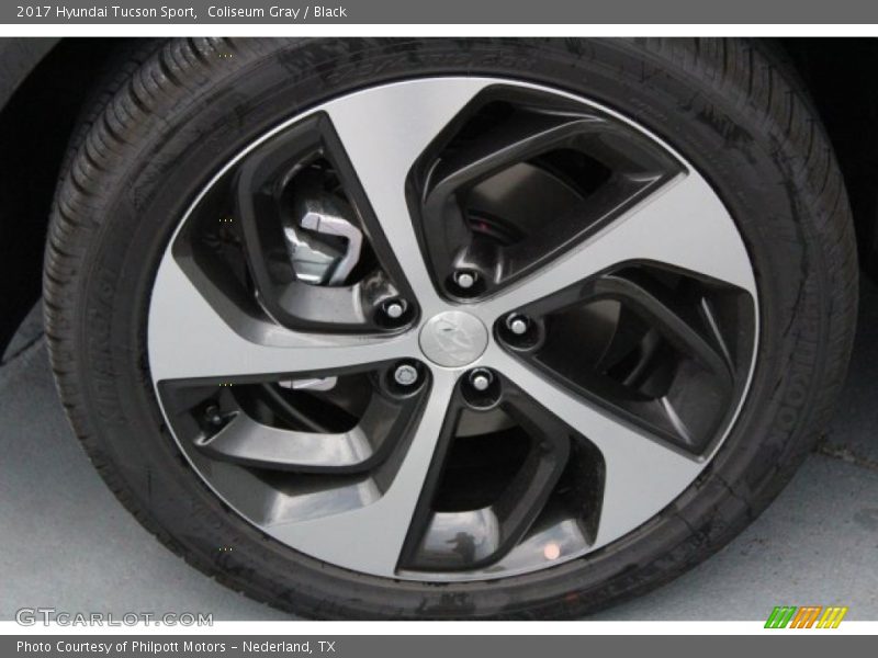 Coliseum Gray / Black 2017 Hyundai Tucson Sport