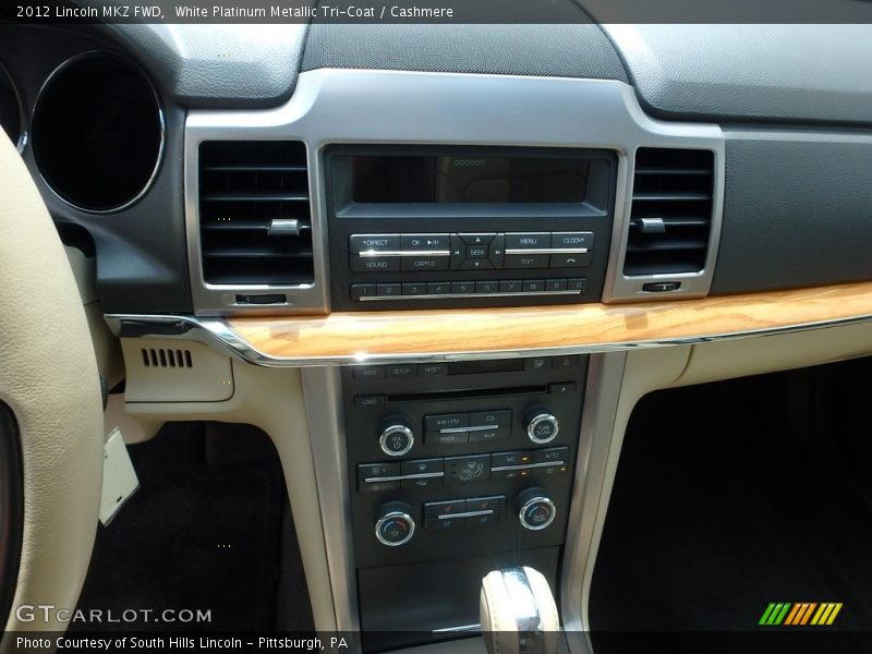White Platinum Metallic Tri-Coat / Cashmere 2012 Lincoln MKZ FWD