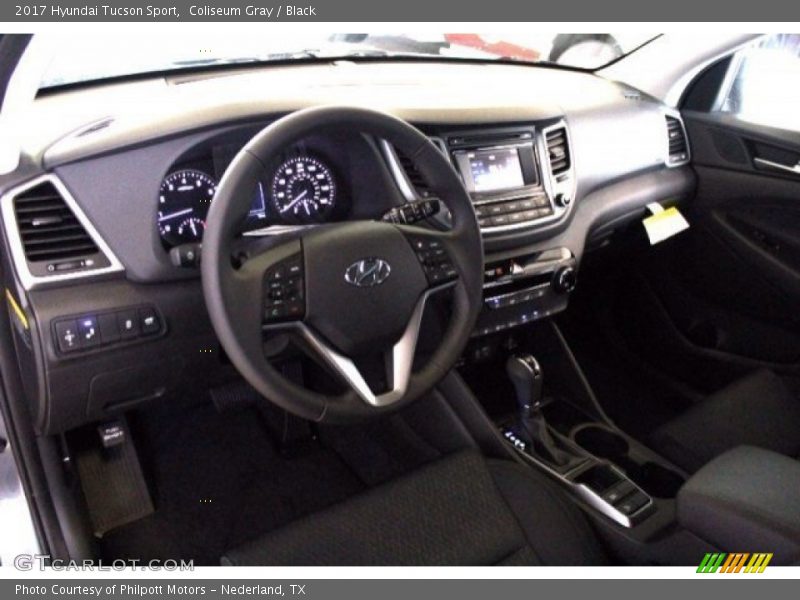 Coliseum Gray / Black 2017 Hyundai Tucson Sport