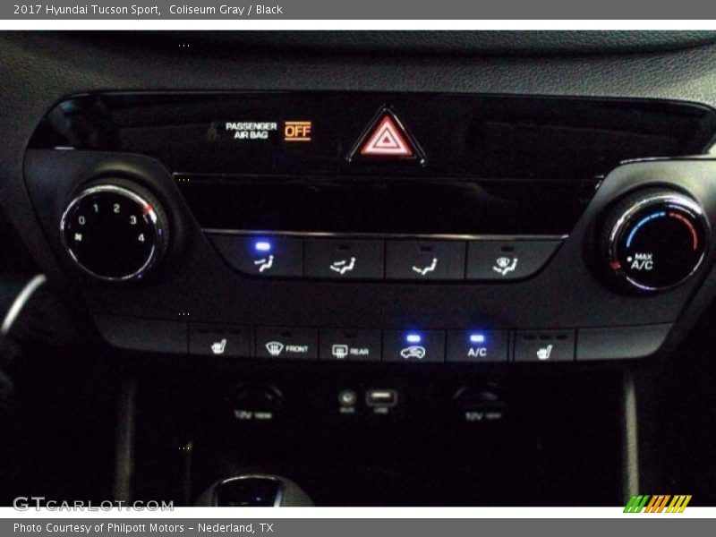 Coliseum Gray / Black 2017 Hyundai Tucson Sport
