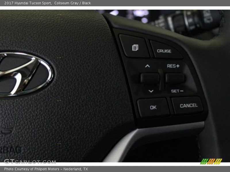 Coliseum Gray / Black 2017 Hyundai Tucson Sport