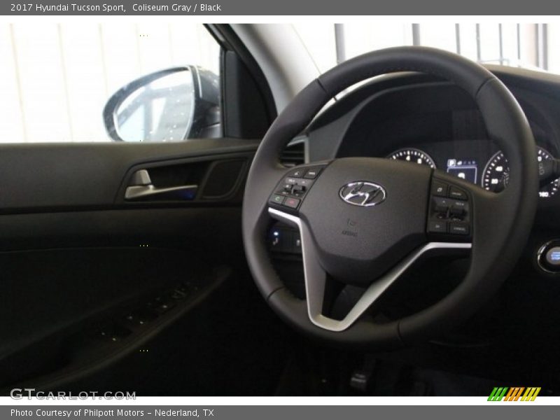 Coliseum Gray / Black 2017 Hyundai Tucson Sport