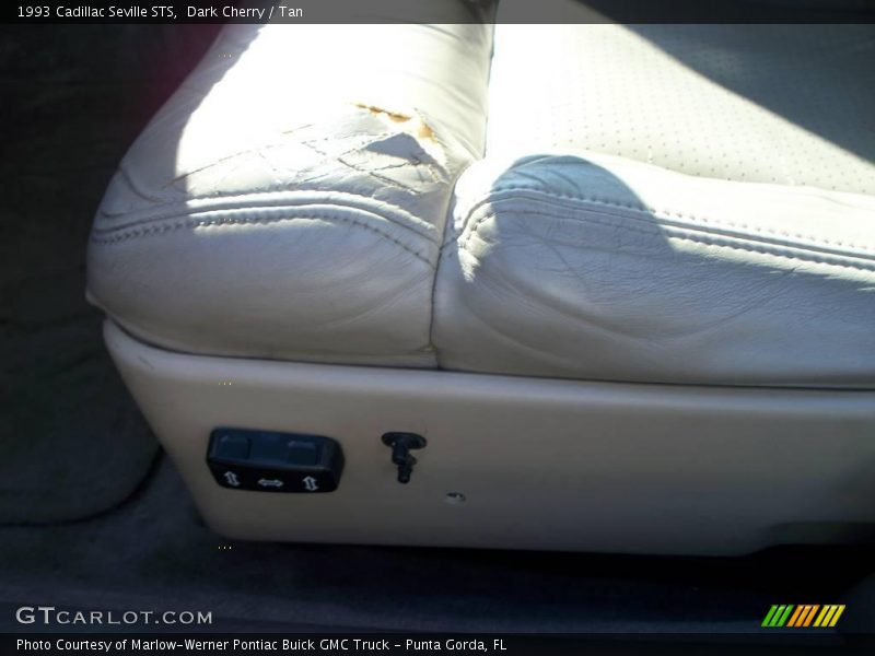 Dark Cherry / Tan 1993 Cadillac Seville STS