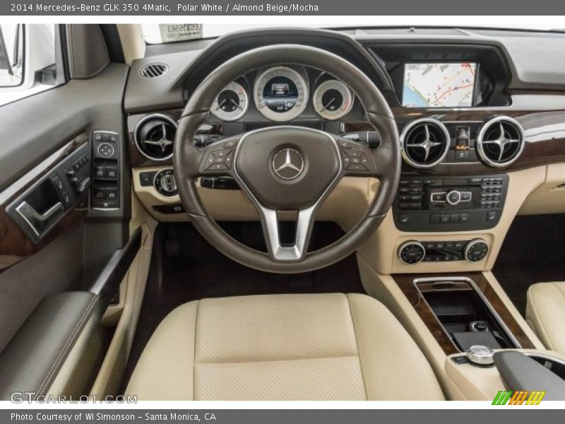 Polar White / Almond Beige/Mocha 2014 Mercedes-Benz GLK 350 4Matic