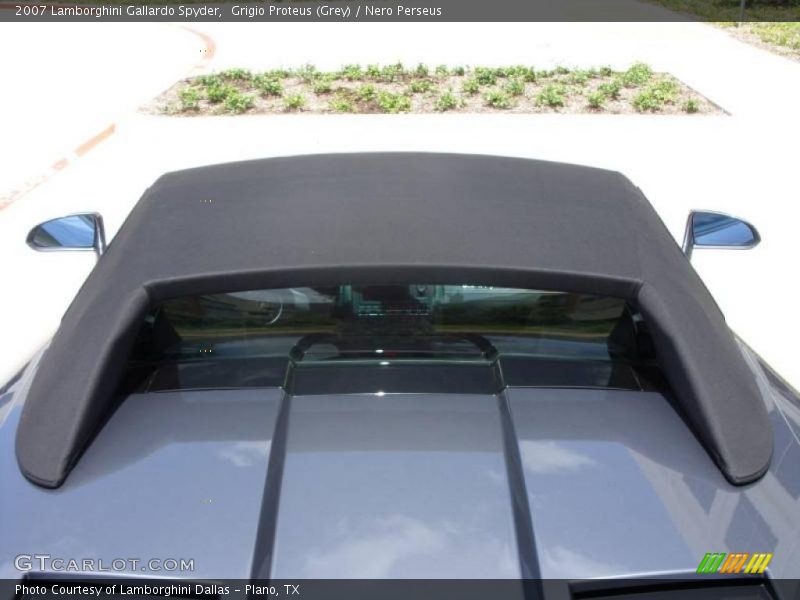 Grigio Proteus (Grey) / Nero Perseus 2007 Lamborghini Gallardo Spyder