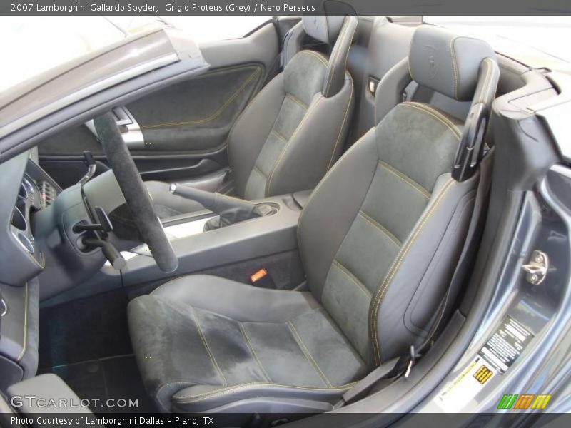  2007 Gallardo Spyder Nero Perseus Interior