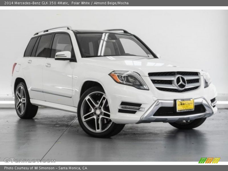 Polar White / Almond Beige/Mocha 2014 Mercedes-Benz GLK 350 4Matic