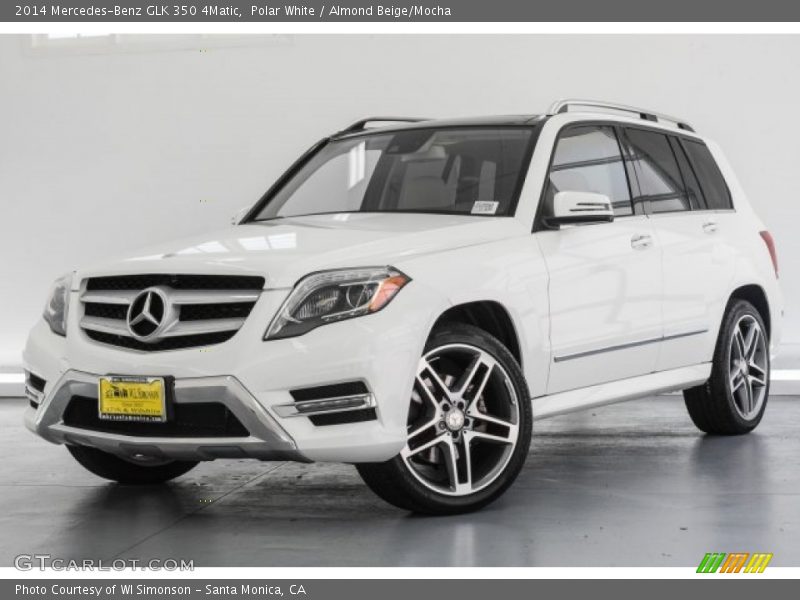 Polar White / Almond Beige/Mocha 2014 Mercedes-Benz GLK 350 4Matic