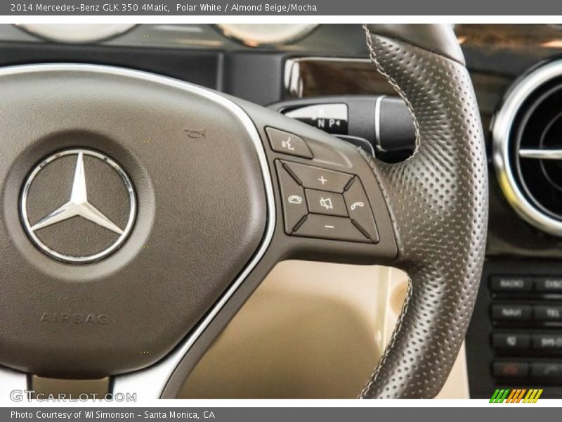 Polar White / Almond Beige/Mocha 2014 Mercedes-Benz GLK 350 4Matic