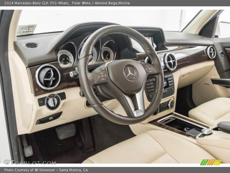 Polar White / Almond Beige/Mocha 2014 Mercedes-Benz GLK 350 4Matic