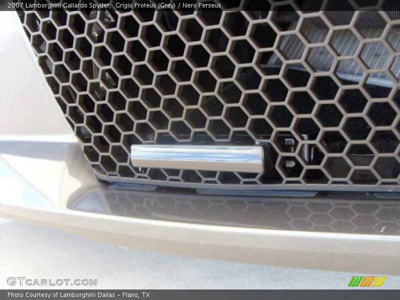 Grigio Proteus (Grey) / Nero Perseus 2007 Lamborghini Gallardo Spyder