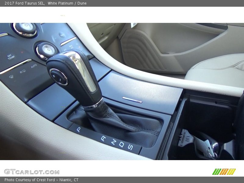 White Platinum / Dune 2017 Ford Taurus SEL