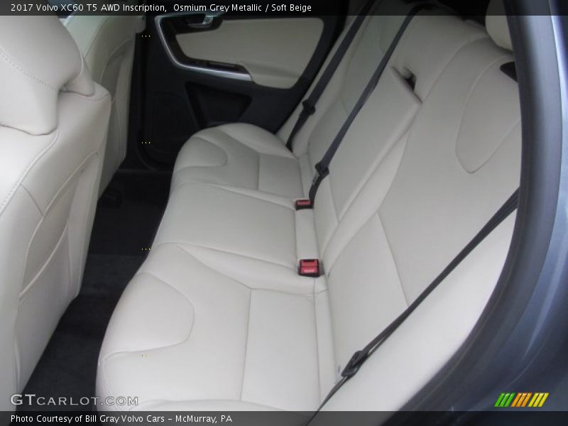 Osmium Grey Metallic / Soft Beige 2017 Volvo XC60 T5 AWD Inscription