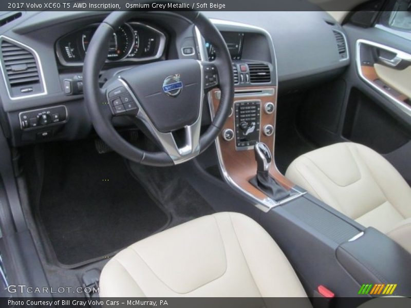  2017 XC60 T5 AWD Inscription Soft Beige Interior