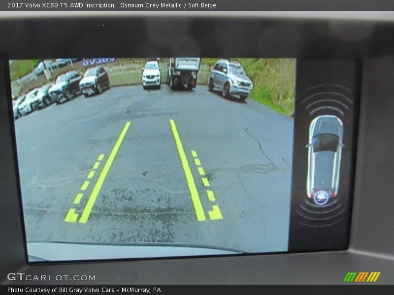 Osmium Grey Metallic / Soft Beige 2017 Volvo XC60 T5 AWD Inscription