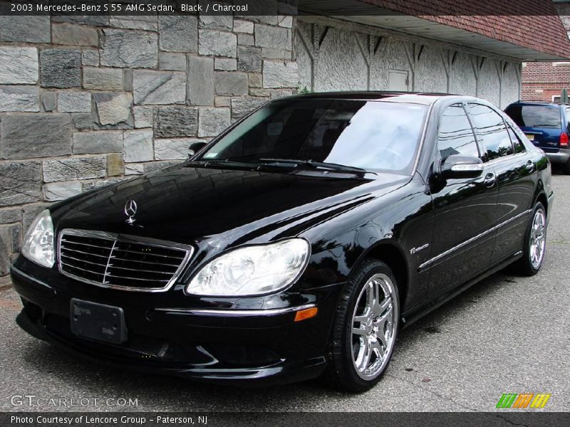 Black / Charcoal 2003 Mercedes-Benz S 55 AMG Sedan