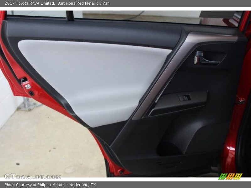 Barcelona Red Metallic / Ash 2017 Toyota RAV4 Limited