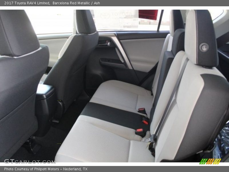 Barcelona Red Metallic / Ash 2017 Toyota RAV4 Limited
