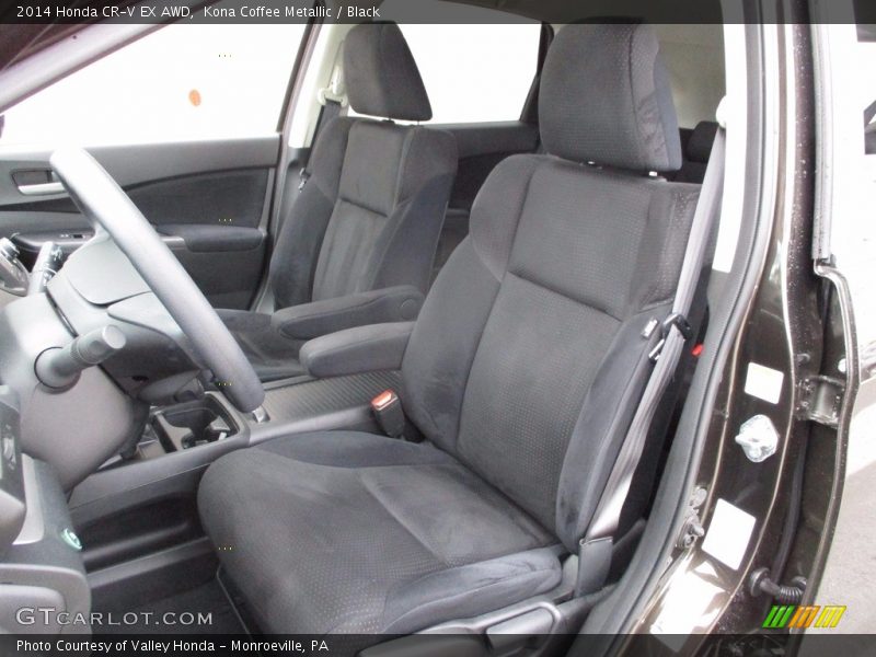Kona Coffee Metallic / Black 2014 Honda CR-V EX AWD