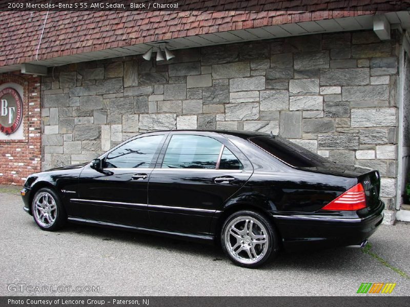 Black / Charcoal 2003 Mercedes-Benz S 55 AMG Sedan